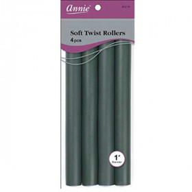 Annie Soft Twist Rollers 1" #1215